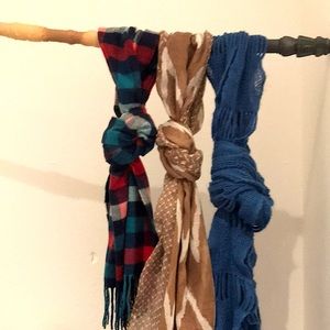 3 scarf bundle
